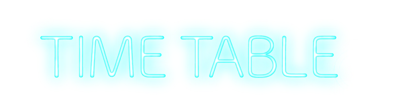 time table